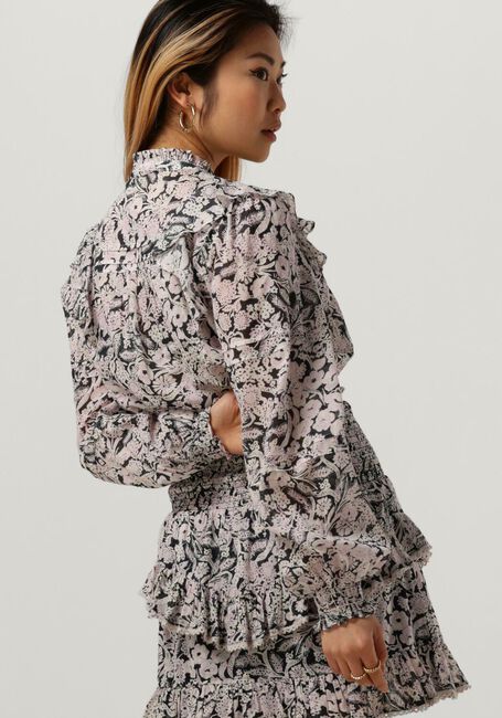 Zwarte NEO NOIR Blouses HAMA SWEET FLORAL BLOUSE - large
