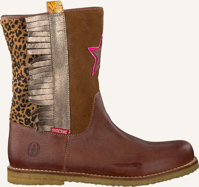 Cognac SHOESME Enkellaarsjes CR8W104 Cognac SHOESME Enkellaarsjes CR8W104 - large