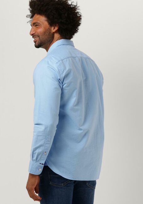 Lichtblauwe TOMMY HILFIGER Casual overhemd PIGMENT GARMENT DYE RF SHIRT - large