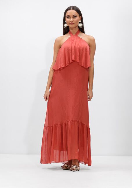 Rode AAIKO Maxi jurk ALBINA SE 505 - large