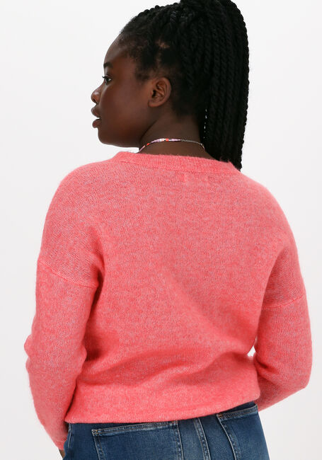 Oranje MSCH COPENHAGEN Trui FEMME MOHAIR O PULLOVER - large
