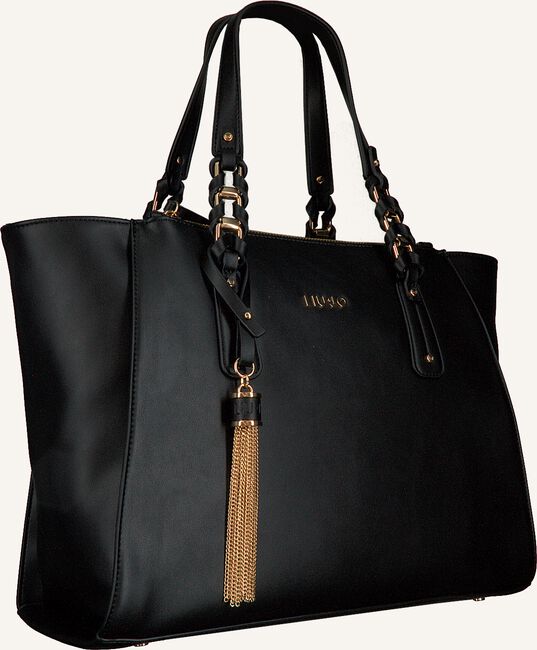 Zwarte LIU JO Handtas RAGG M SATCHEL Zwarte LIU JO Handtas RAGG M SATCHEL - large