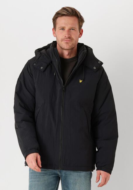 Zwarte LYLE & SCOTT Jack PADDED PUFFER JACKET - large