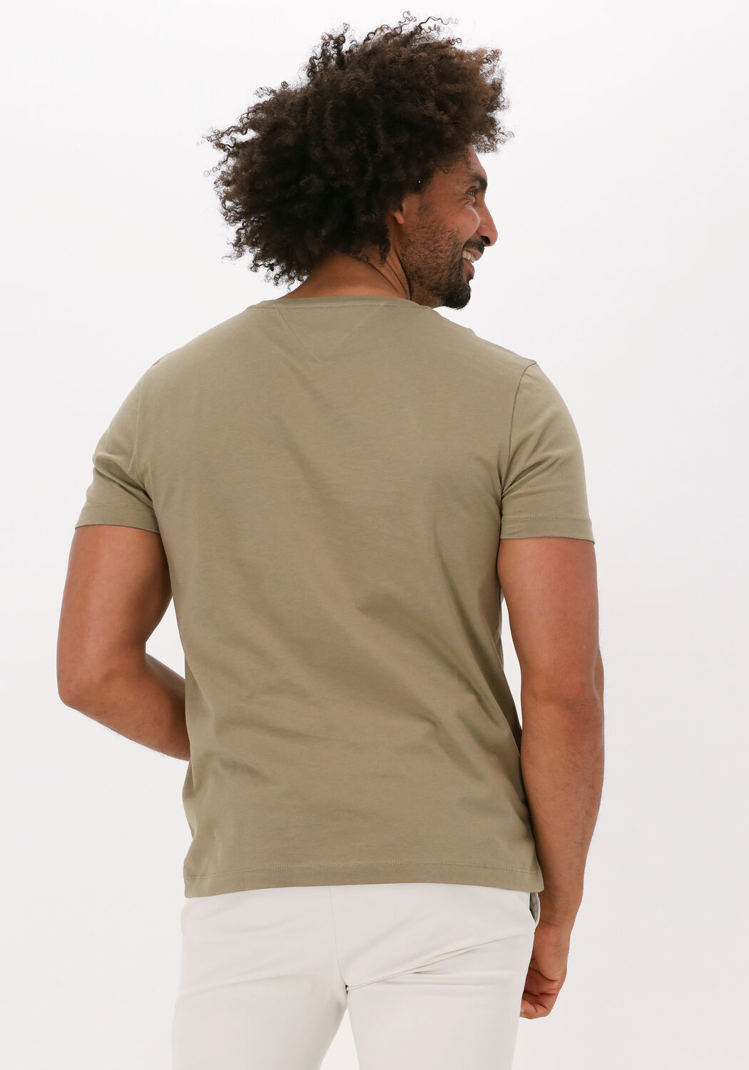 khaki tommy hilfiger t shirt