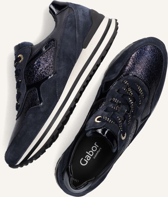 Blauwe GABOR Lage sneakers 524.2 Blauwe GABOR Lage sneakers 524.2 - large