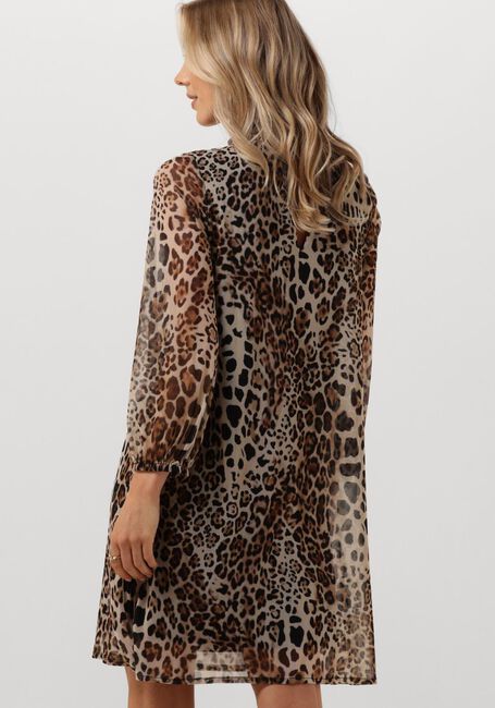 Bruine ANA ALCAZAR Mini jurk DRESS TURTLE NRCK - large