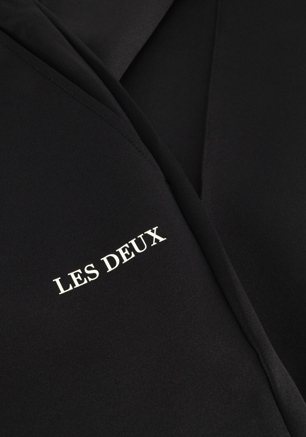 Zwarte LES DEUX Joggingbroek BALLIER TRACK PANTS - large