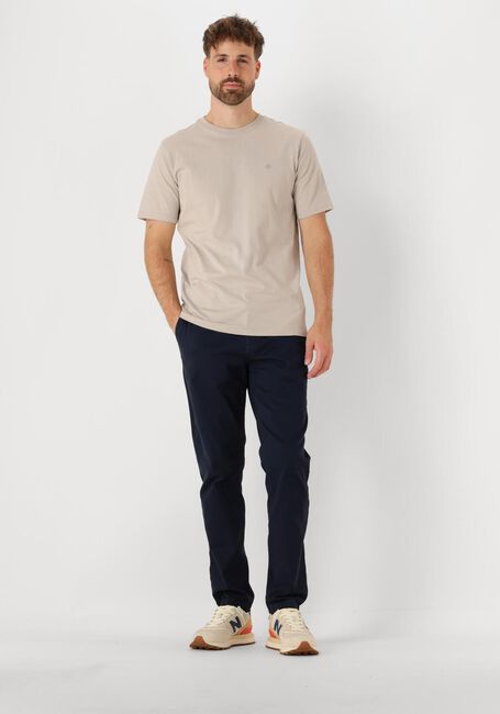 Beige SCOTCH & SODA T-shirt SEASONAL CORE - REGULAR FIT LO - large