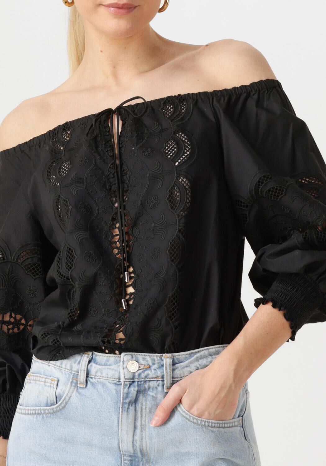 LIU JO Dames Blouses Tunica Ts Nav Zwart