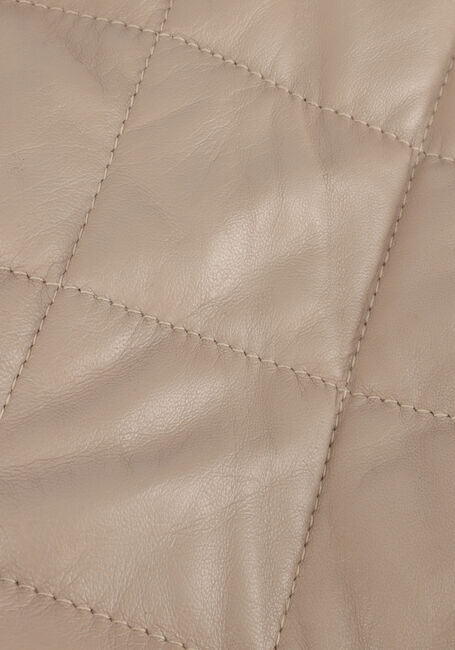 Taupe IBANA Leren jas JEROMY Taupe IBANA Leren jas JEROMY - large
