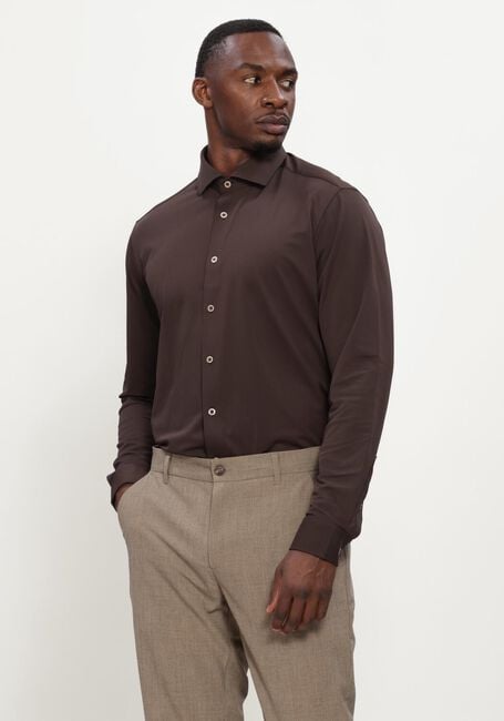 Bruine BLUE INDUSTRY Klassiek overhemd SHIRT - large
