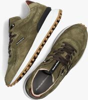 Groene FLORIS VAN BOMMEL Lage sneakers SFM-10082 - medium