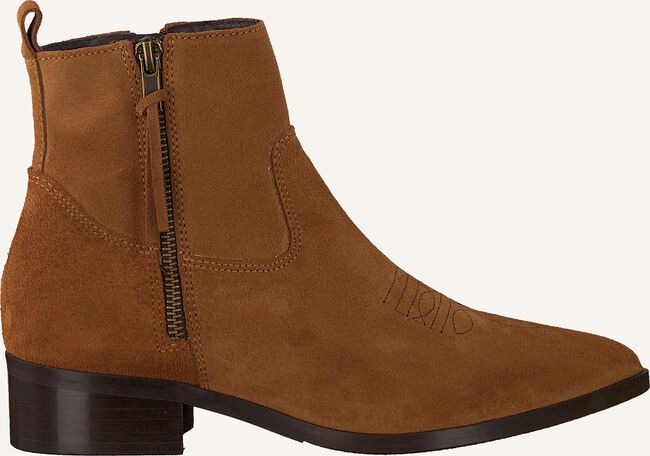 Cognac DEABUSED Enkellaarsjes 7433 Cognac DEABUSED Enkellaarsjes 7433 - large