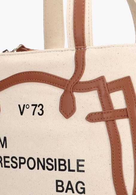 Beige V73 Shopper RESPONSIBILITY SHOPPING MUST - large