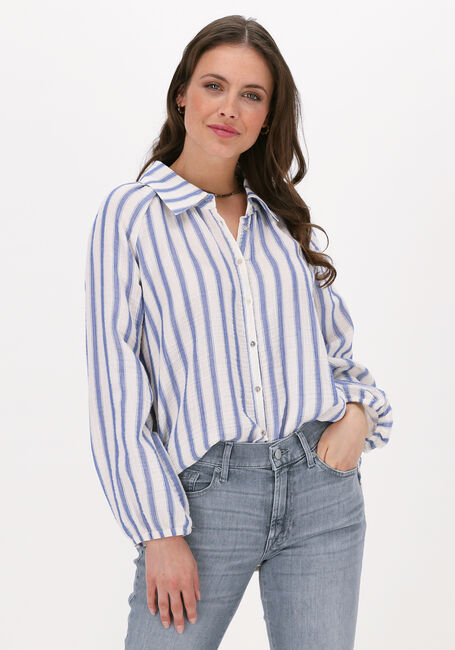 Blauwe BELLAMY Blouses HART STRIPE - large