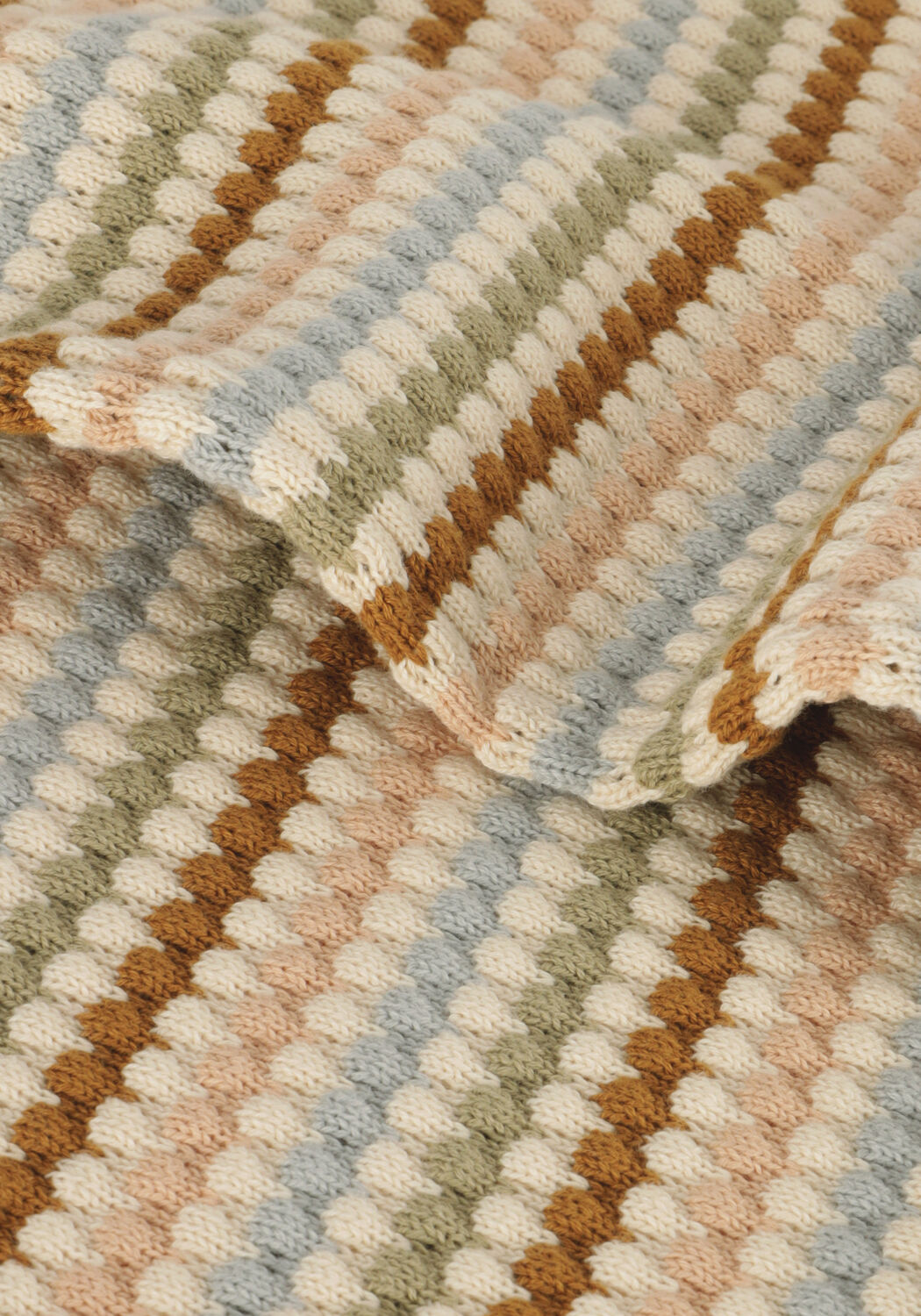 Beige RYLEE + CRU Flared broek KNIT WIDE LEG PANT - large