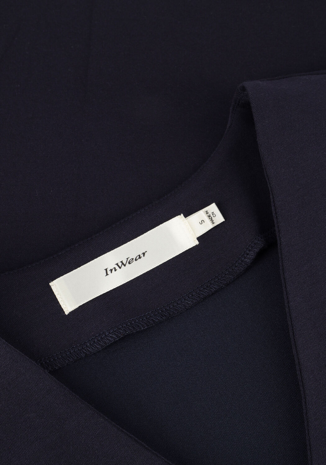 Donkerblauwe INWEAR T-shirt HENNIEHIW VINCENT BALLOON T-SHIRT - large