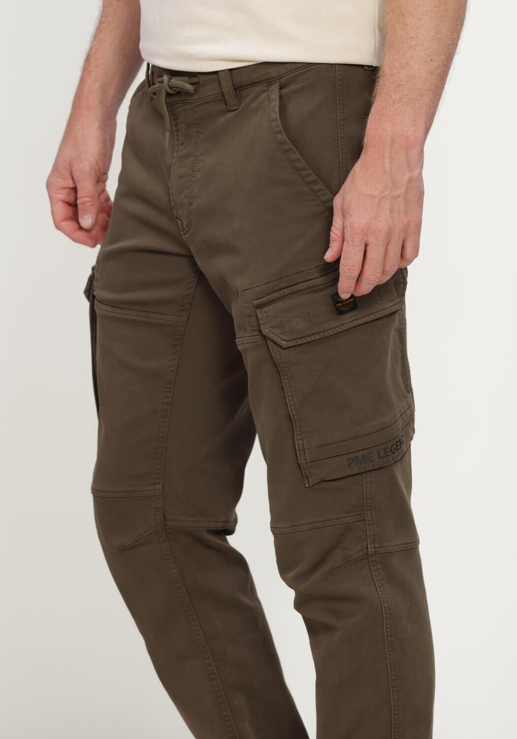 Bruine PME LEGEND Cargobroeken EXPEDIZOR CARGO 2.0 COLORED SWEAT - large