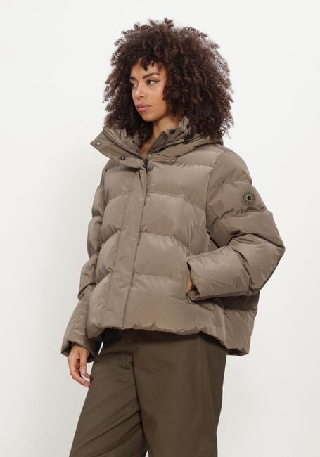 Taupe AIRFORCE Gewatteerde jas CARLY JACKET - large