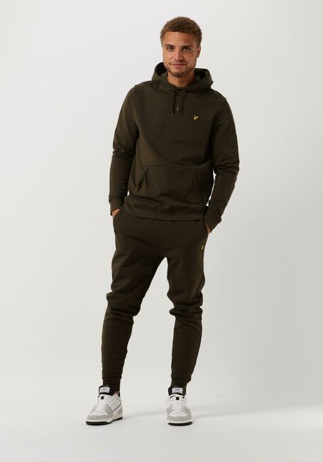 Groene LYLE & SCOTT Truien/vesten PULLOVER HOODIE - large