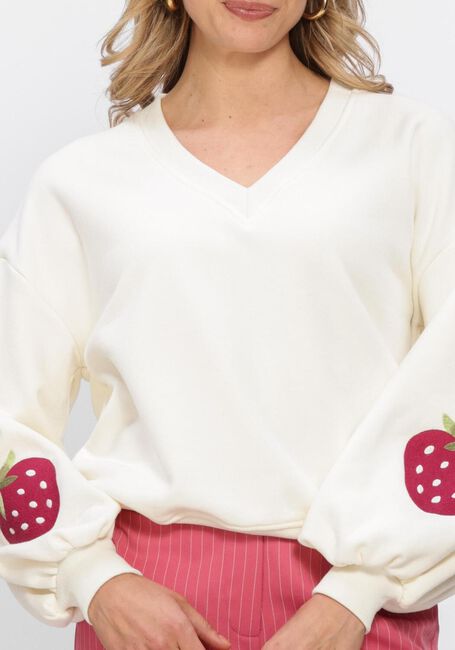 Ecru YDENCE Trui SWEATER STRAWBERRY - large