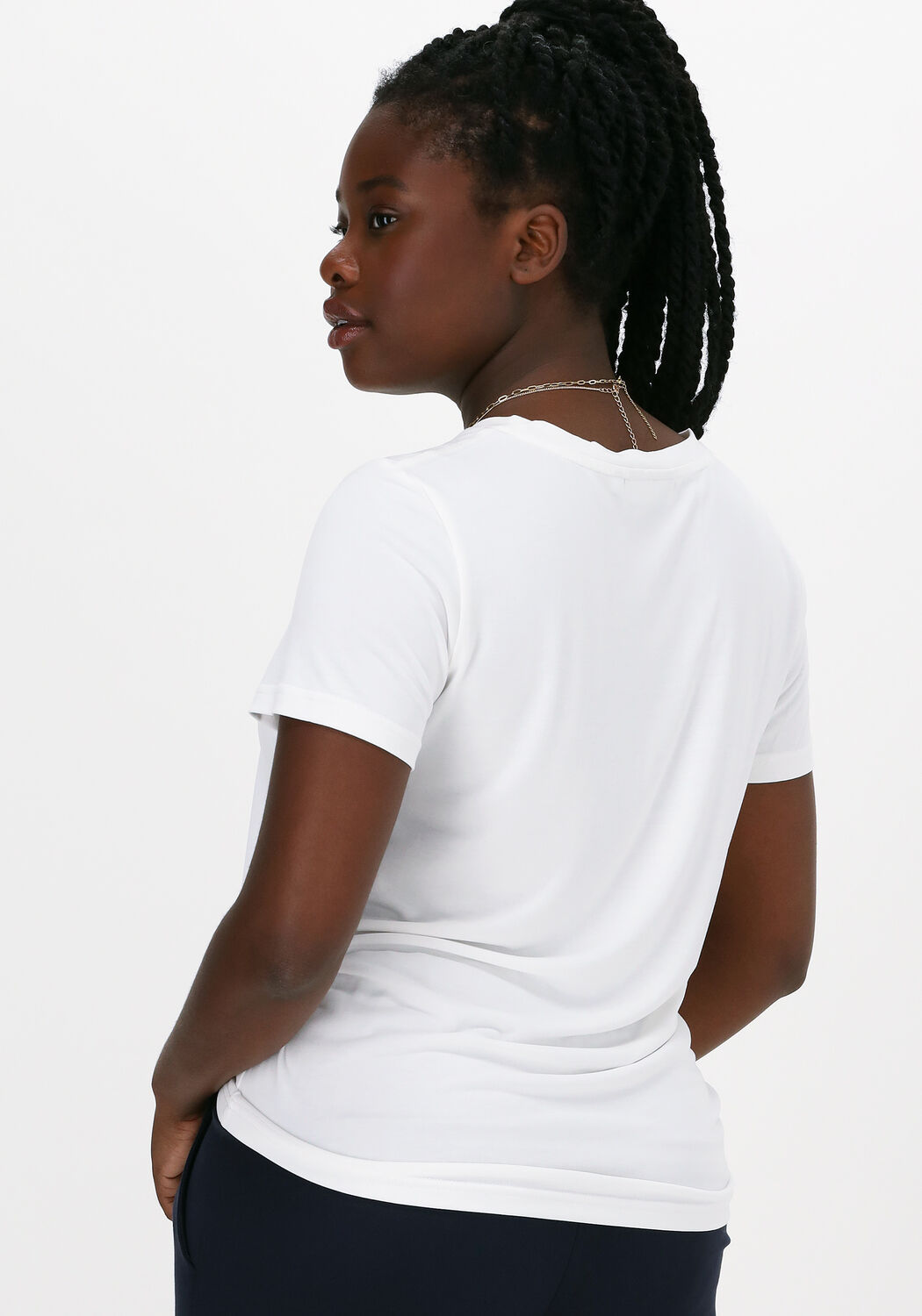 Witte MINIMUM T shirt RYNAH Omoda