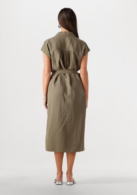 Khaki MOS MOSH Midi jurk MMNELLI ALEXIS DRESS - large