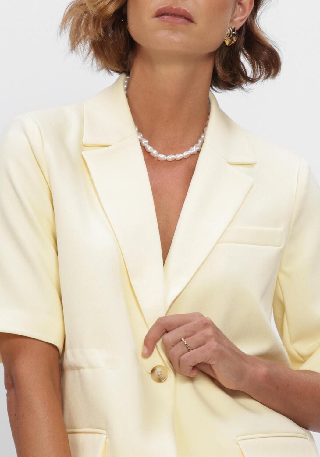 Gele Y.A.S. Blazers YASLIKKA 2/4 TUNNEL BLAZER S. - large