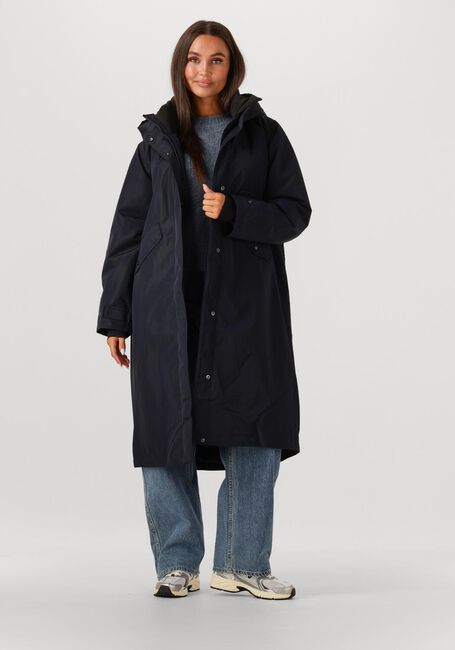 Donkerblauwe WITHBLACK Mantel WBLBROOKLYN FUNCTION PARA - large