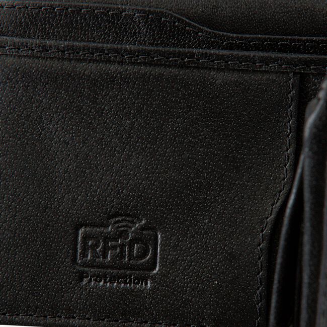 Zwarte MAZZELTOV Portemonnee TIBOR01 Zwarte MAZZELTOV Portemonnee TIBOR01 - large