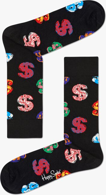 Zwarte HAPPY SOCKS Sokken ANDY WARHOL DOLLAR - large