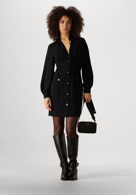 Zwarte LIU JO Mini jurk 3.0 ABITO PUNTO MILANO - large