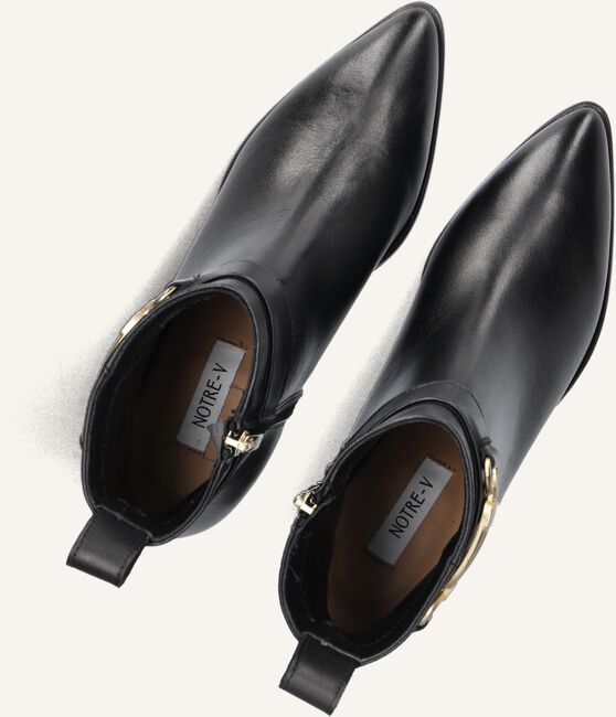 Zwarte NOTRE-V Enkellaarsjes 3254 Zwarte NOTRE-V Enkellaarsjes 3254 - large