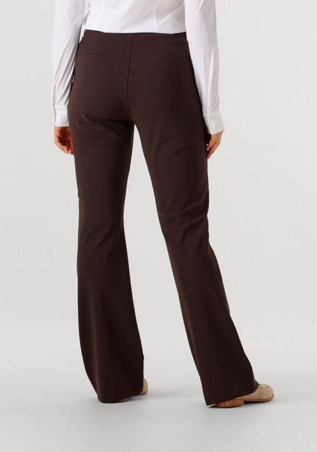 Bruine STUDIO ANNELOES Flared broek FLAIR BONDED TROUSERS - large