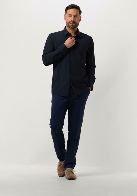 Donkerblauwe BOSS BLACK Klassiek overhemd P-HANK-S-KENT-C1-222 - large