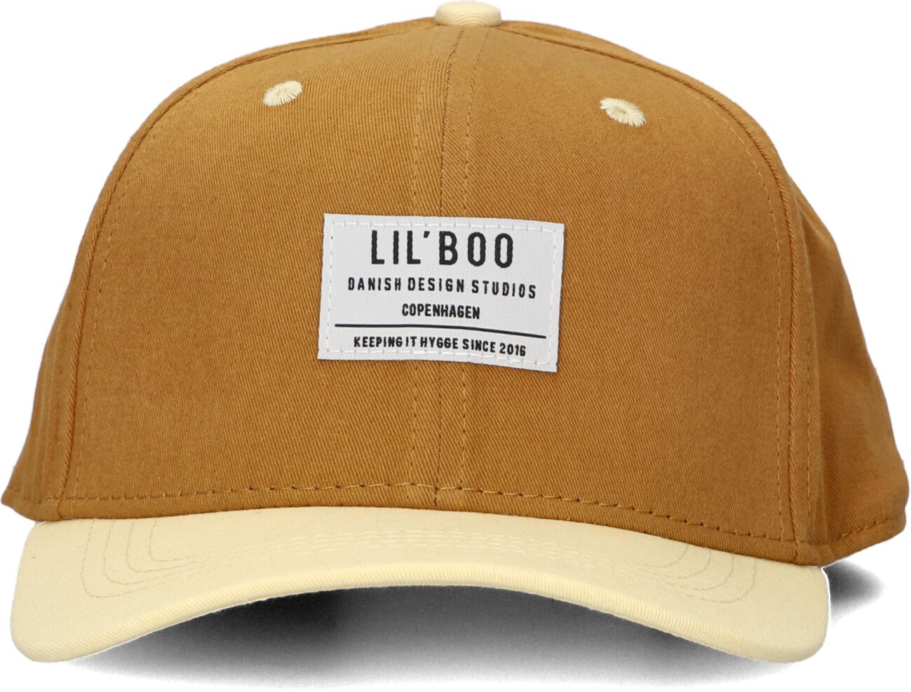 LIL'BOO Jongens Petten Block Snapback B Camel XL