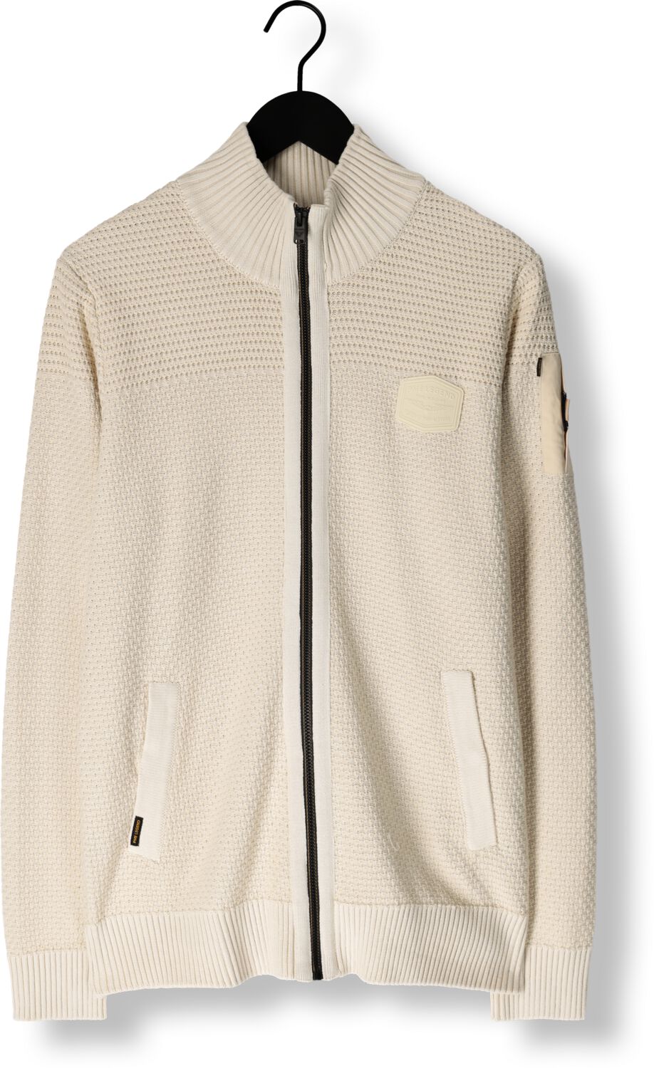 PME LEGEND Heren Truien & Vesten Zip Jacket Cotton Structure Beige