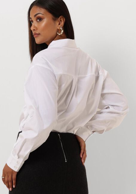 Witte OBJECT Blouses OBJTUTTA LO L/S SHIRT - large