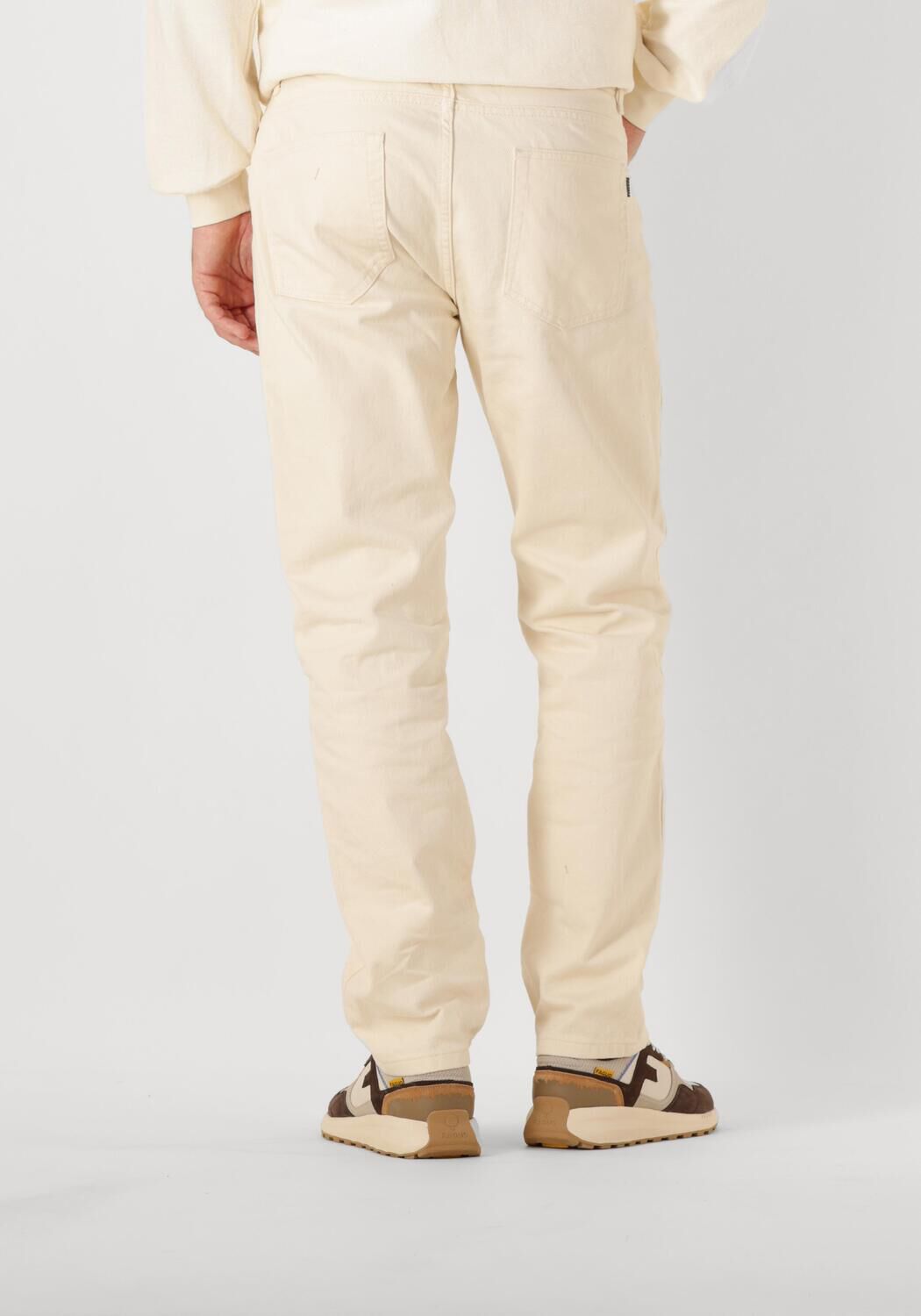 WOODBIRD Heren Jeans Wbdoc Twill Pant Ecru