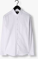 Witte VANGUARD Casual overhemd LONG SLEEVE SHIRT LINEN COTTON BLEND