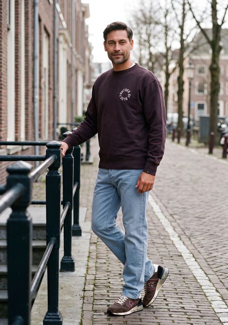 Bruine BUTCHER OF BLUE Sweater CIRCLE CREW - large