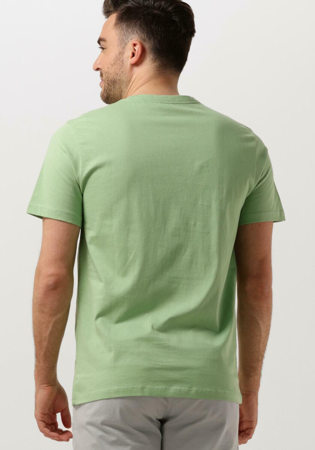 BOSS Heren Polo's & T-shirts Tales Groen