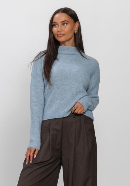 Lichtblauwe BY-BAR Trui VINN PULLOVER - large