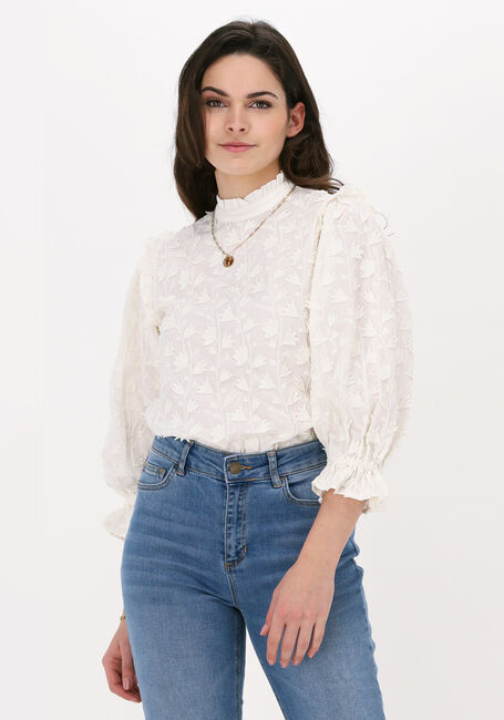 Creme FABIENNE CHAPOT Top FIEN BRODERIE TOP - large