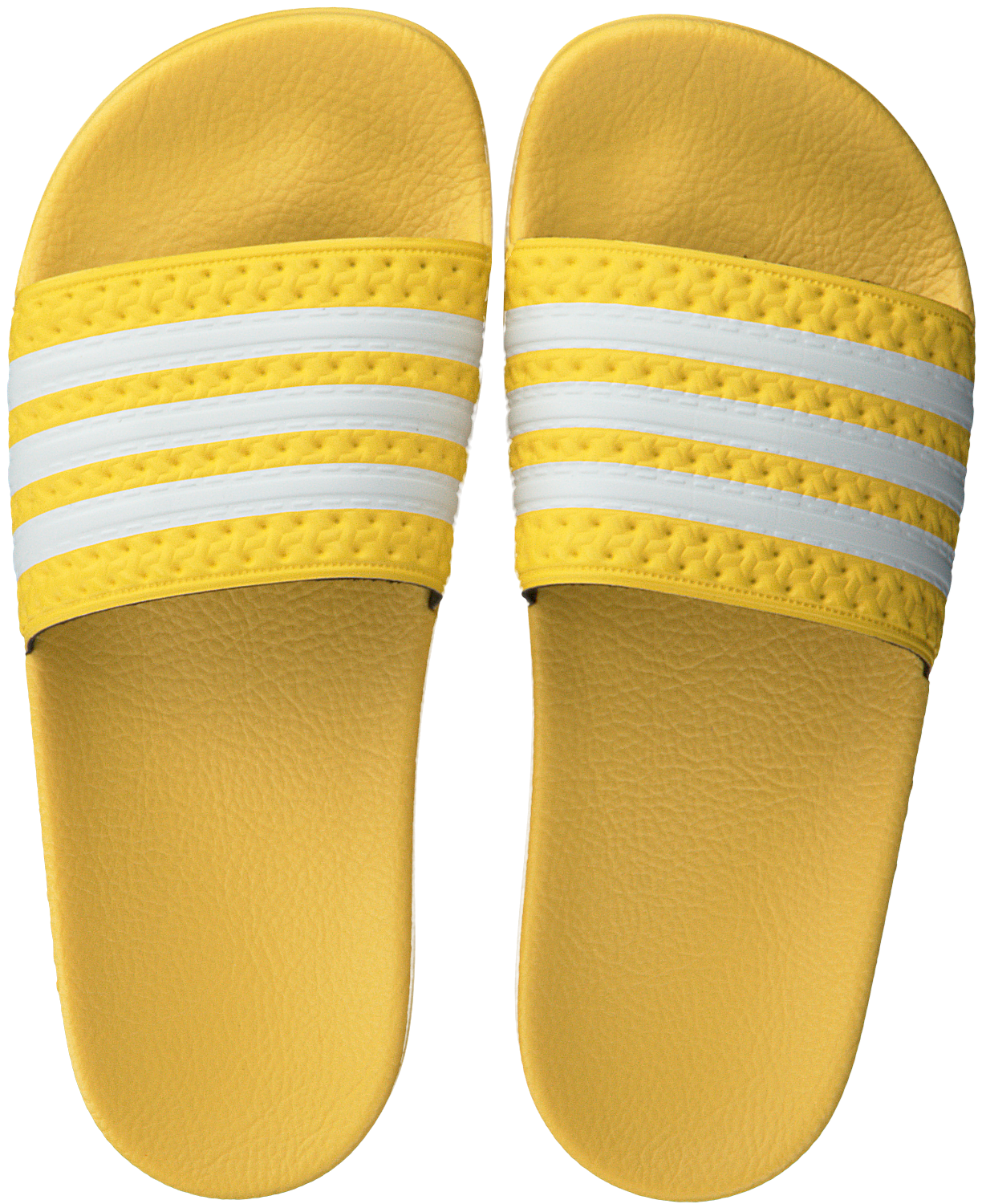 Adidas originals adilette aqua badslippers geel/zwart - Vindjeschoen.nl