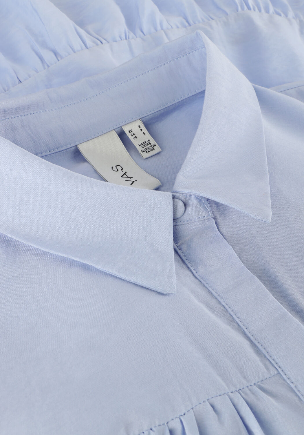 Lichtblauwe Y.A.S. Blouses YASPALA LS SHIRT S. - large