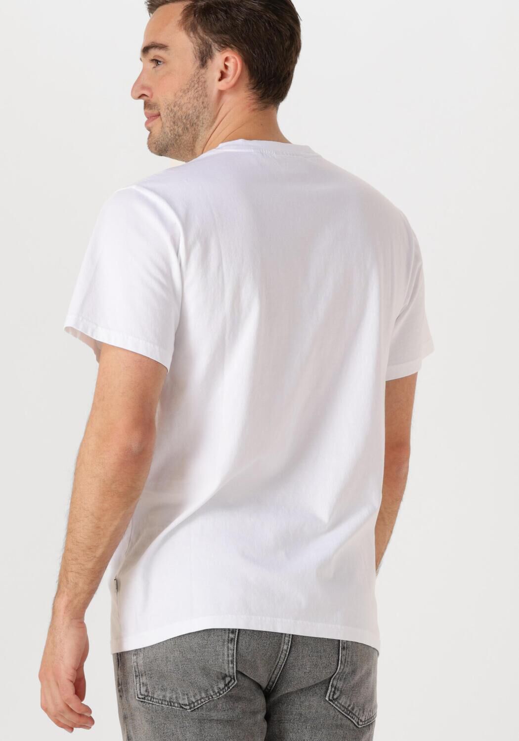 FORÉT Forét Heren Polo's & T-shirts Element T-shirt Wit