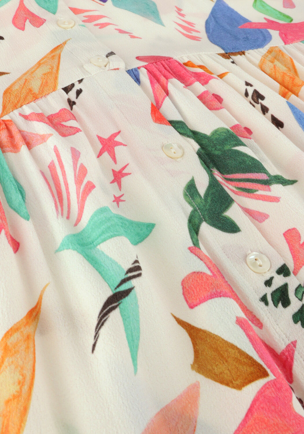 Multi POM AMSTERDAM Maxi jurk DRESS 7255 - large