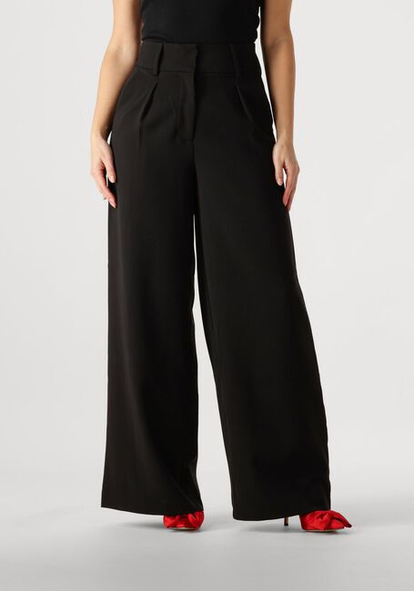 Zwarte OMODA ATELIER Wijde broek X IRIS - IVY - large