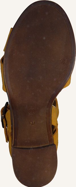 Gele OMODA Platte sandalen 4538 Gele OMODA Platte sandalen 4538 - large